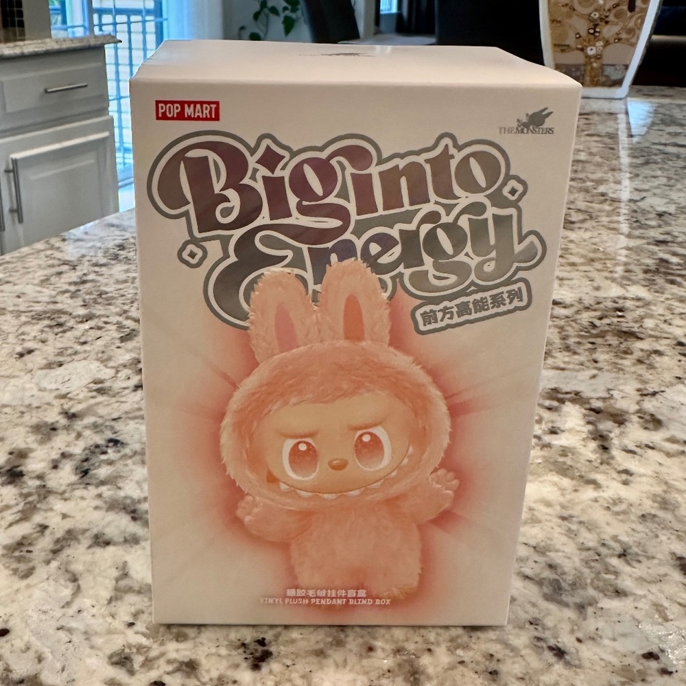 Labubu POP MART The MONSTERS Big into Energy Blind Box UNOPENED